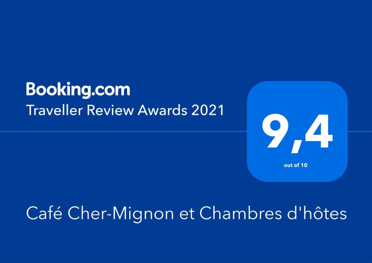 Cafe Cher-Mignon Et Chambres D'Hotes Chermignon-d'en Haut Luaran gambar